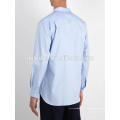 Chemises bleues hommes à manches longues t-shirt ventiler travail robe bleu chemises hommes à manches longues t-shirt ventiler la robe de travail